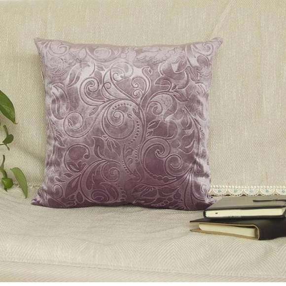 Tangdepot heavy embossed velvet pillow cover - Picture 6 of 7